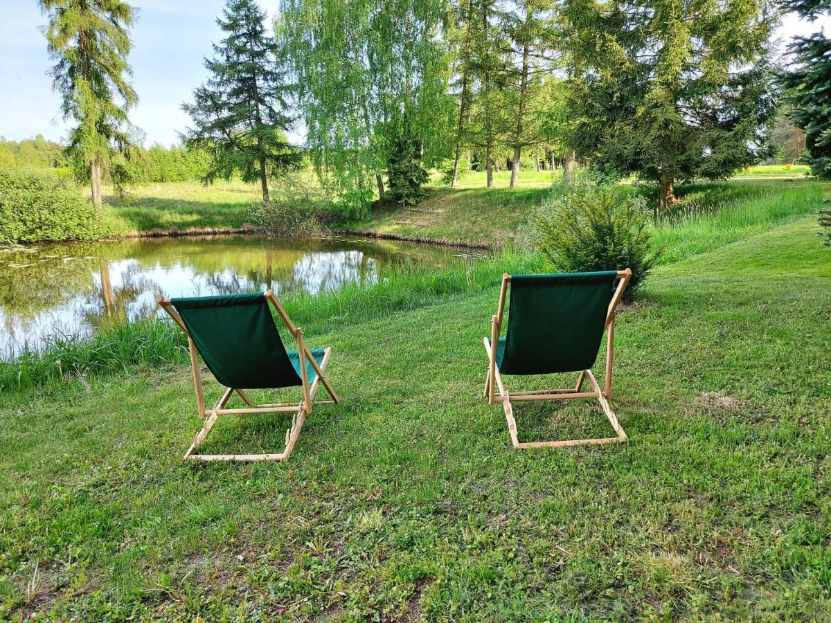 Dom Wakacyjny Z Ogromnym Ogrodem Witaszyn Bagian luar foto